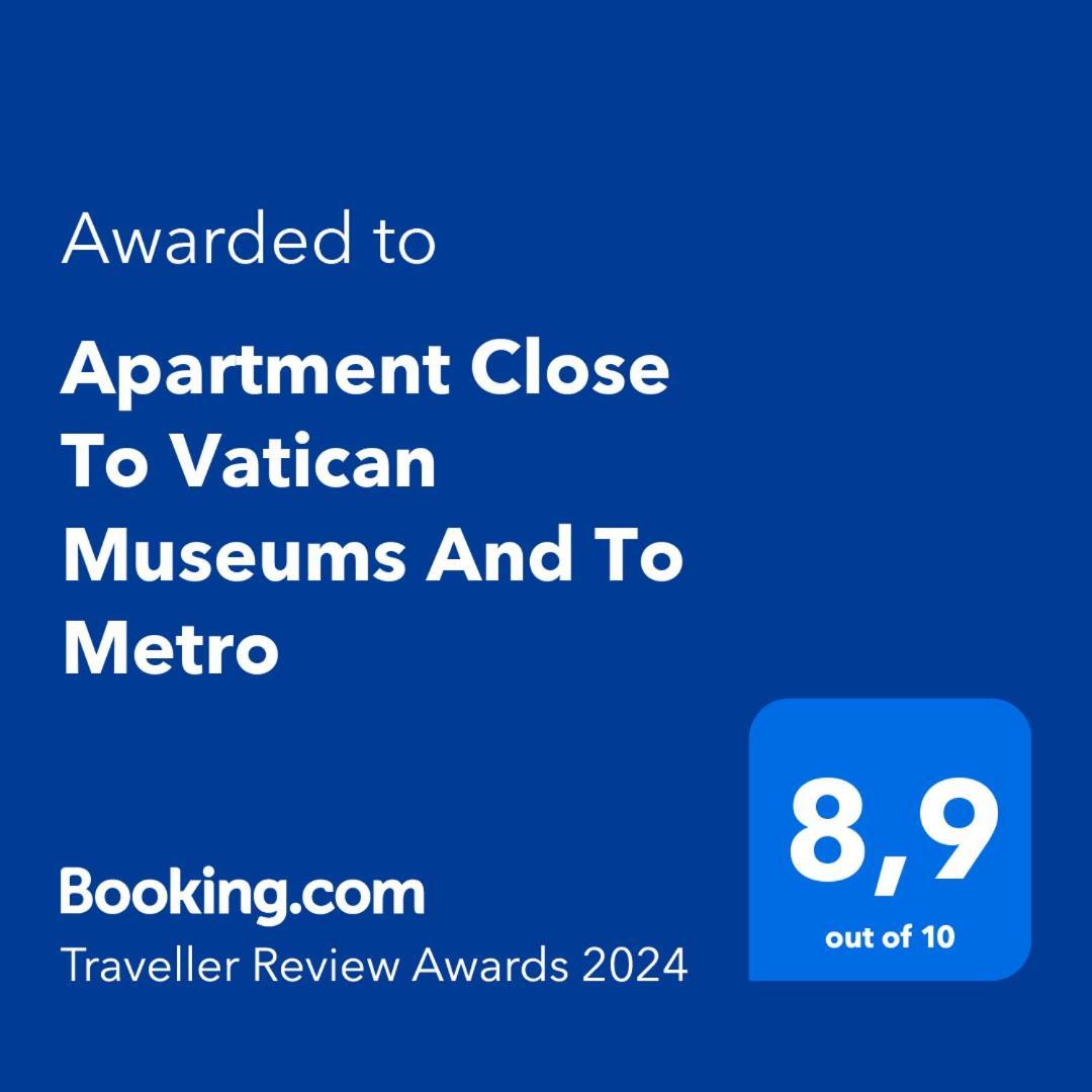 Apartment Close To Vatican Museums And To Metro Rzym Zewnętrze zdjęcie